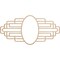 Ekena Millwork Elizabeth Wood Fretwork Pierced Ceiling Medallion, Alder, 24"W x 12"H x 6 5/8"IW x 11 3/8"IH x 1/4"T CMWP24X12X0250EBAL - alternate 1